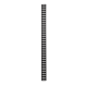 37 HE vertikale Kabelführungsleiste - 10 cm breit