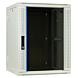 22 HE Serverschrank, wendbares Wandgehäuse mit Glastür (BxTxH) 600 x 600 x 1100mm