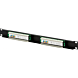 CAT 5e, UTP Netzwerk-Patchpanel, 19”, 16-fach.