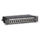 Patchpanel 10”, 12-fach FTP Patchpanel CAT 5e