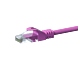 CAT5e Netzwerkkabel, U/UTP, 10 meter, Rosa, 100% Kupfer