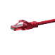 CAT6 Netzwerkkabel, U/UTP, 50 Meter, Rot, 100% Kupfer