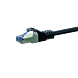 CAT 6a Netzwerkkabel LSOH - S/FTP - 7,50 Meter - Schwarz