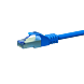 CAT 6a Netzwerkkabel LSOH - S/FTP - 0,25 Meter - Blau