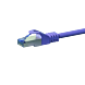 CAT 6a Netzwerkkabel LSOH - S/FTP - 0,50 Meter - Violett