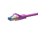 CAT 6a Netzwerkkabel LSOH - S/FTP - 10 Meter - Rosa