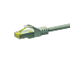 RJ45 Netzwerkkabel S/FTP (PiMF), mit CAT 7 Rohkabel, Grau, 1m