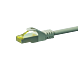 RJ45 Netzwerkkabel S/FTP (PiMF), mit CAT 7 Rohkabel, Grau, 7,50m