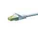 RJ45 Netzwerkkabel S/FTP (PiMF), mit CAT 7 Rohkabel, Weiß, 3m
