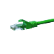 CAT 5e Netzwerkkabel U/UTP – 1,50 Meter -  Grün   - CCA