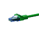 CAT6a Netzwerkkabel 100% Kupfer - U/UTP - 0,50 Meter - Grün