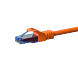 CAT6a Netzwerkkabel 100% Kupfer - U/UTP - 20 Meter - Orange