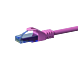 CAT6a Netzwerkkabel 100% Kupfer - U/UTP - 20 Meter - Rosa