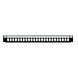 Frontplatte LC/SC/E2000 24-Port Simplex/Duplex, geeignet für universelle Glasfaserablage