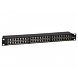 CAT 6a, STP Netzwerk-Patchpanel, 19”, 48-fach.