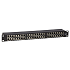 CAT6, FTP Netzwerk-Patchpanel, 19”, 48-fach.