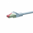 CAT 6 Netzwerkkabel LSOH - S/FTP - 0,25 Meter - Weiß