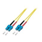 OS2 duplex Glasfaserkabel SC-SC 2m