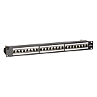 CAT 6a, STP Netzwerk-Patchpanel, 19”, 24-fach. 