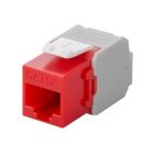 CAT6a UTP Keystone Netzwerkstecker - Toolles - Rot