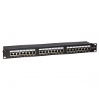 CAT 5e, FTP Netzwerk-Patchpanel, 19”, 24-fach.