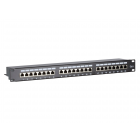 CAT 6, FTP Netzwerk- Patchpanel, 19”, 24-fach. 