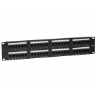 CAT6, UTP Netzwerk-Patchpanel, 19”, 48-fach.