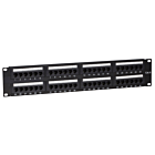 CAT6, UTP Netzwerk-Patchpanel, 19”, 48-fach.
