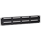 CAT6, UTP Netzwerk-Patchpanel, 19”, 48-fach.