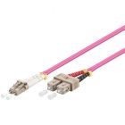 Glasfaserkabel LC-SC OM4 Duplex Patchkabel – 1 Meter