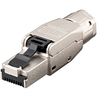 S/FTP CAT8 Toolless RJ45 Netzwerkstecker - für Starrleiter