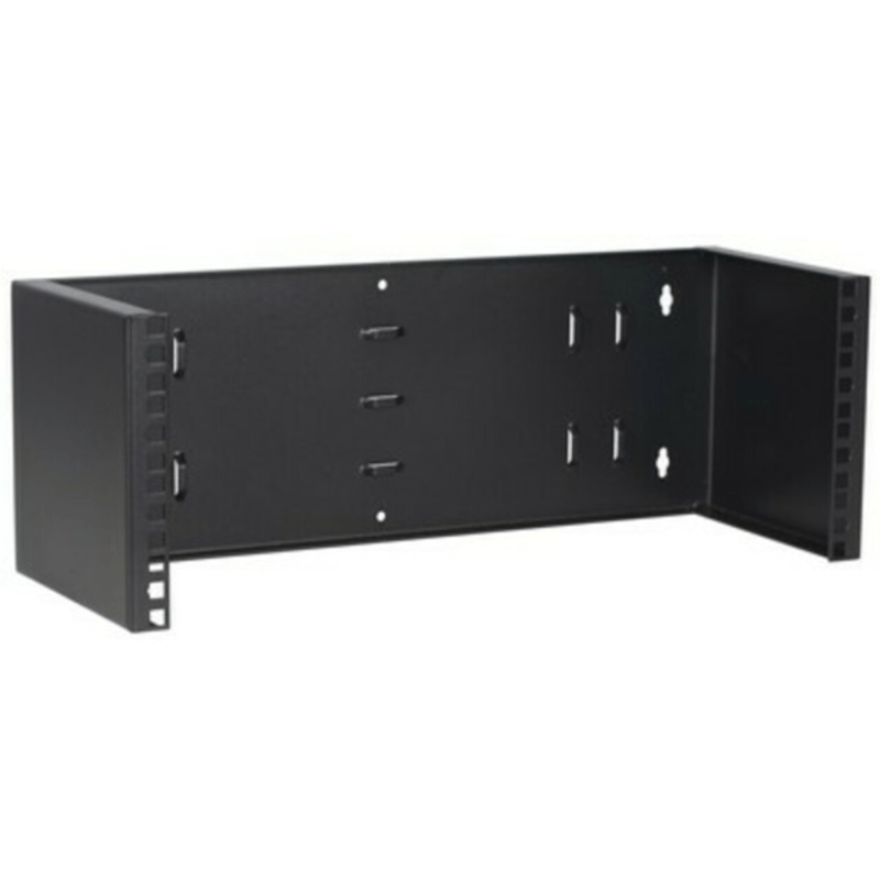 4 HE, 19” Montagerahmen für Wandbefestigungen ohne Schaniere - 180mm Tief