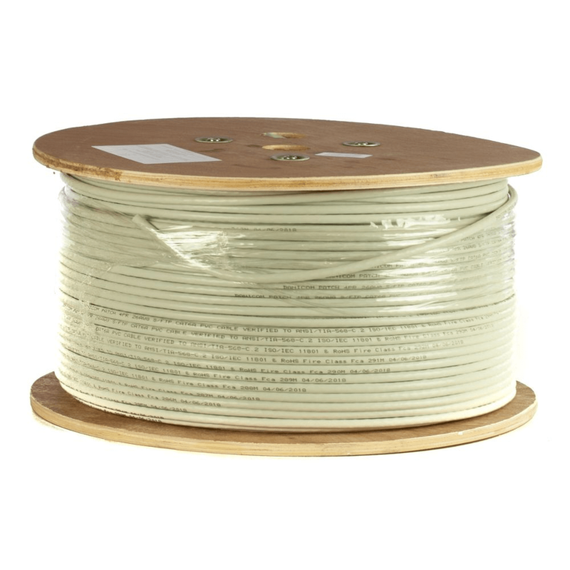 DANICOM CAT6A 100% Kupfer U/UTP 305m Starrleiter - LSZH (Cca)