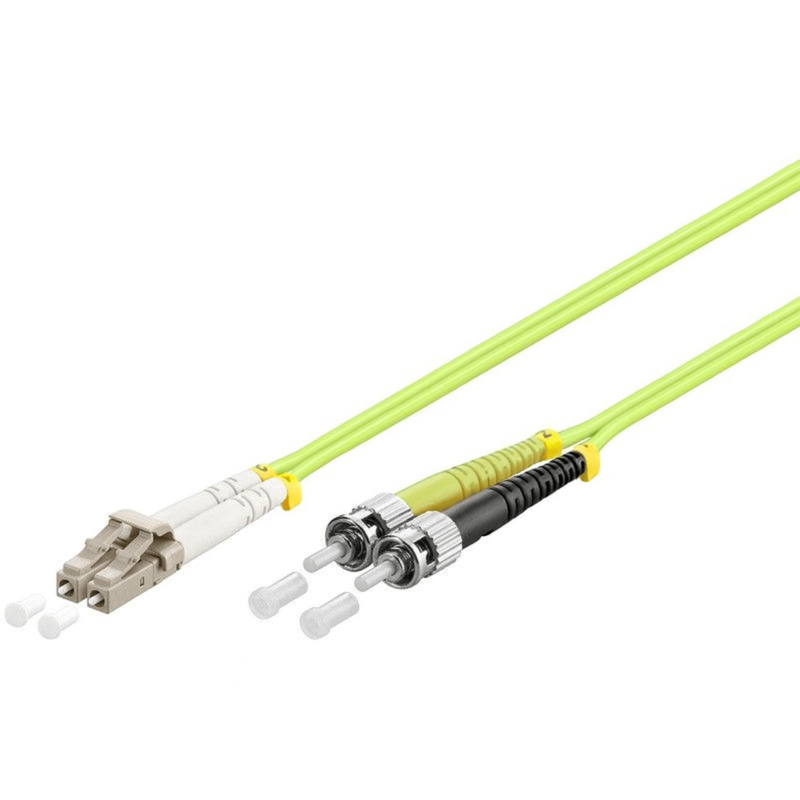Glasfaserkabel LC-ST OM5 Duplex Patchkabel – 5 Meter