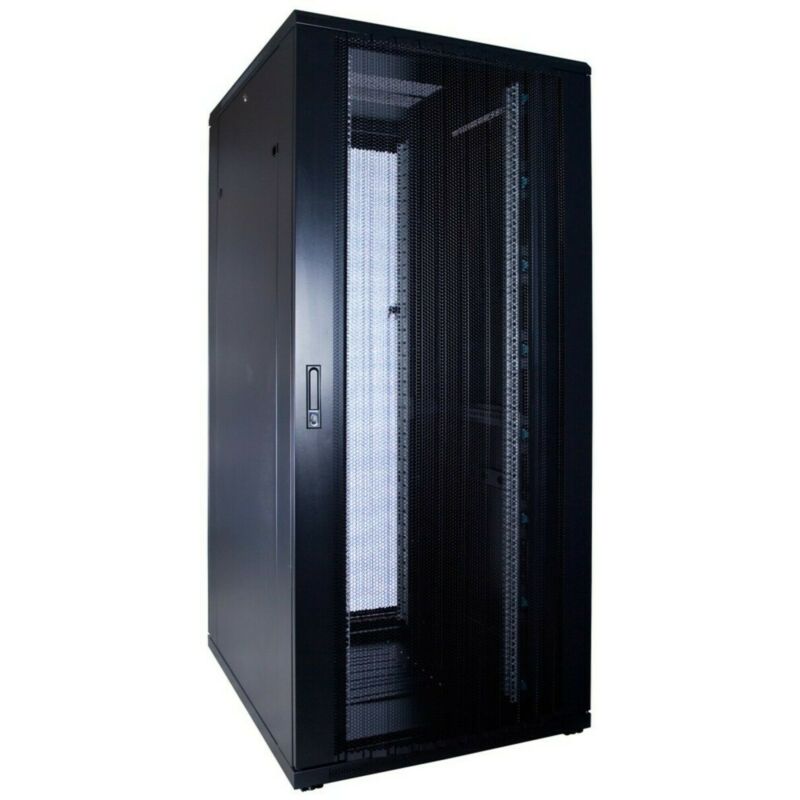 37 HE 19” Serverschrank, mit perforierter Fronttür (BxTxH) 800 x 1000 x 1800mm