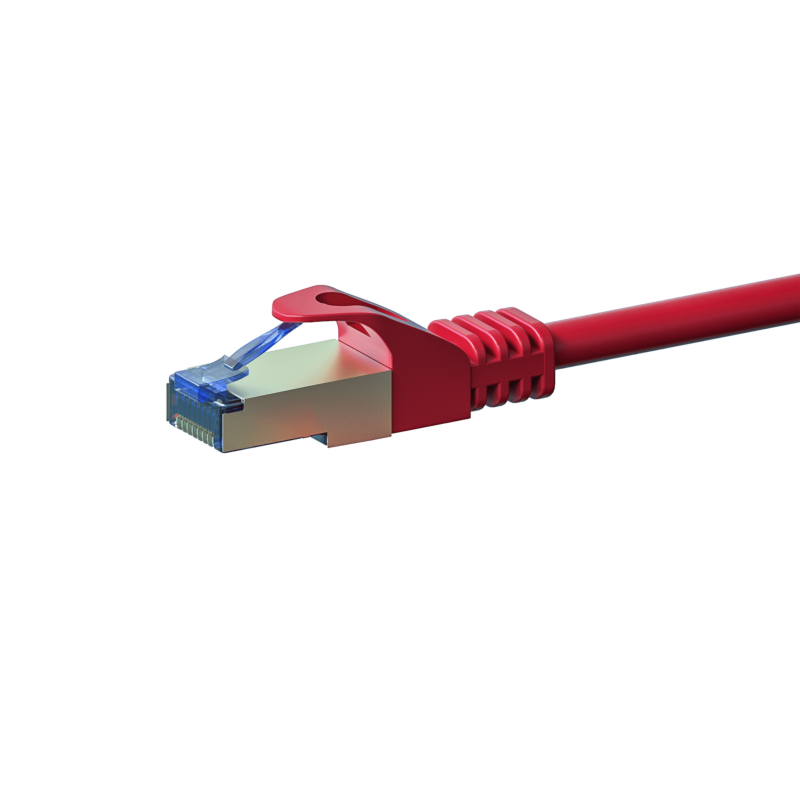 CAT 6a Netzwerkkabel LSOH - S/FTP - 5 Meter - Rot