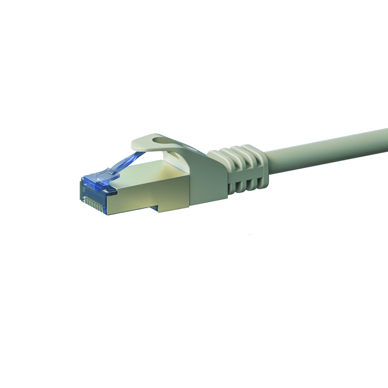 CAT 6a Netzwerkkabel LSOH - S/FTP - 7,50 Meter - Grau