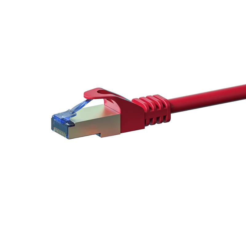 CAT 6a Netzwerkkabel LSOH - S/FTP - 50 Meter - Rot