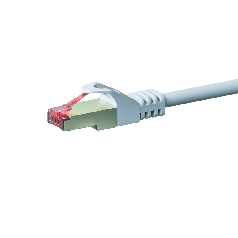 CAT 6 Netzwerkkabel LSOH - S/FTP - 0,50 Meter - Weiß