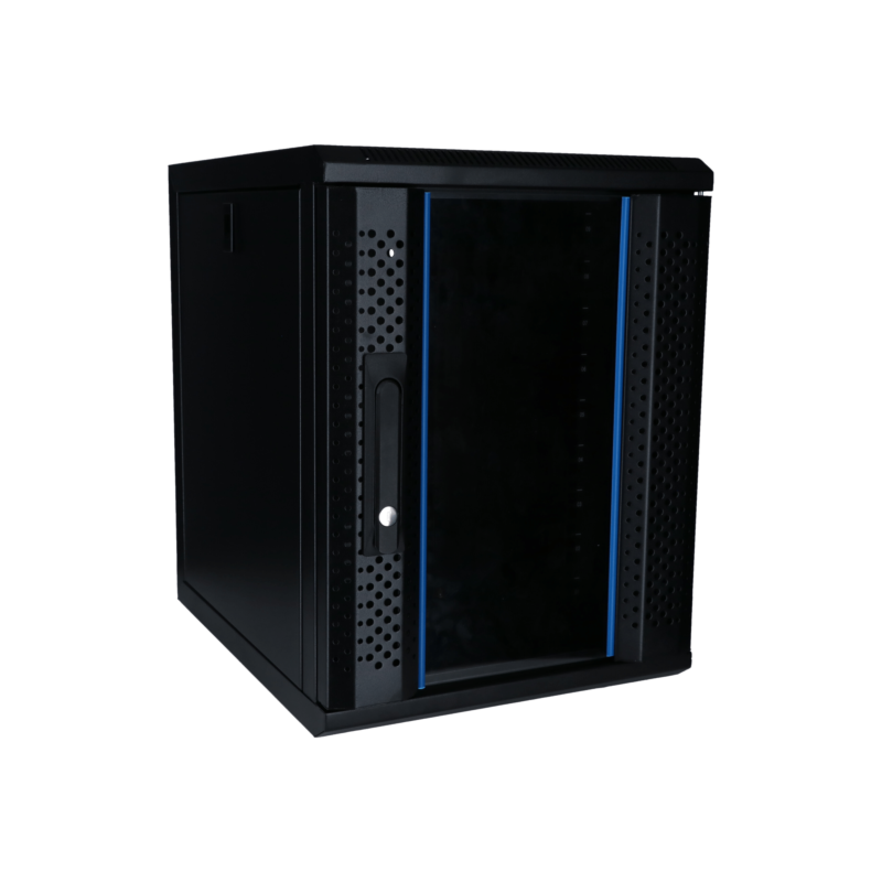 9 HE, 10” Serverschrank, mit Glastür, (BxTxH) 370x450x486mm