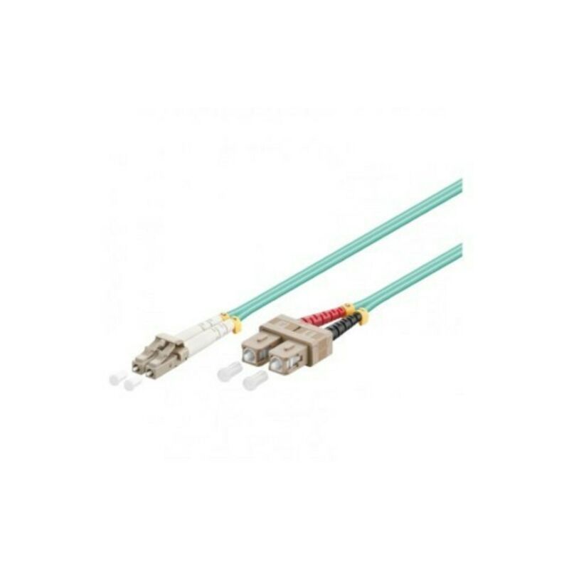 OM3 Duplex Glasfaserkabel LC-SC 1,50m