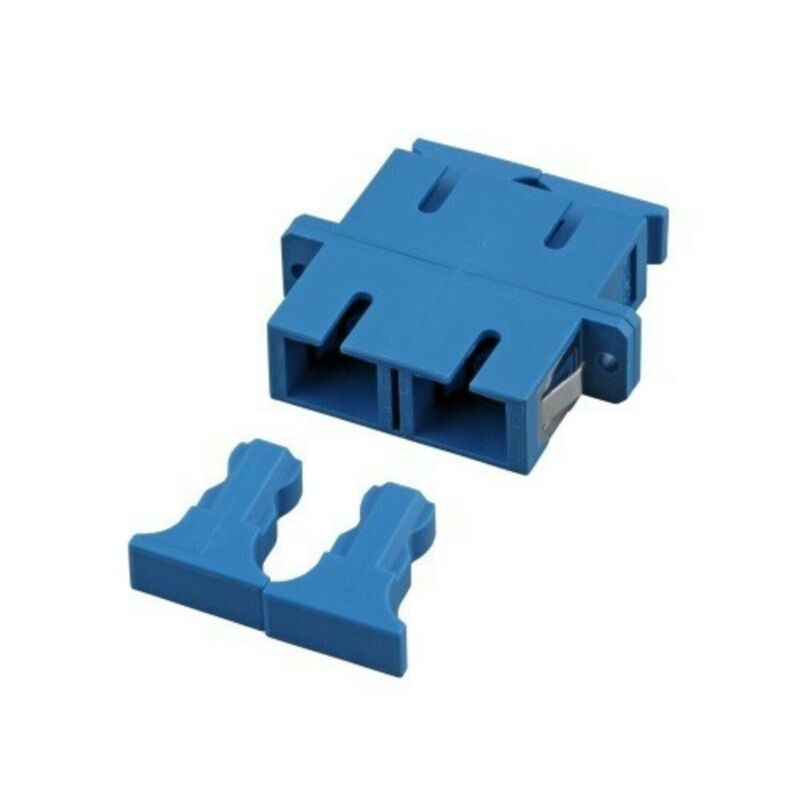 Singlemode Kupplung SC-SC duplex blau