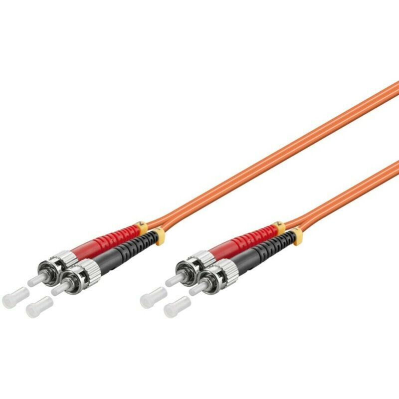 Glasfaserkabel ST-ST OM2 Duplex Patchkabel – 7.5 Meter