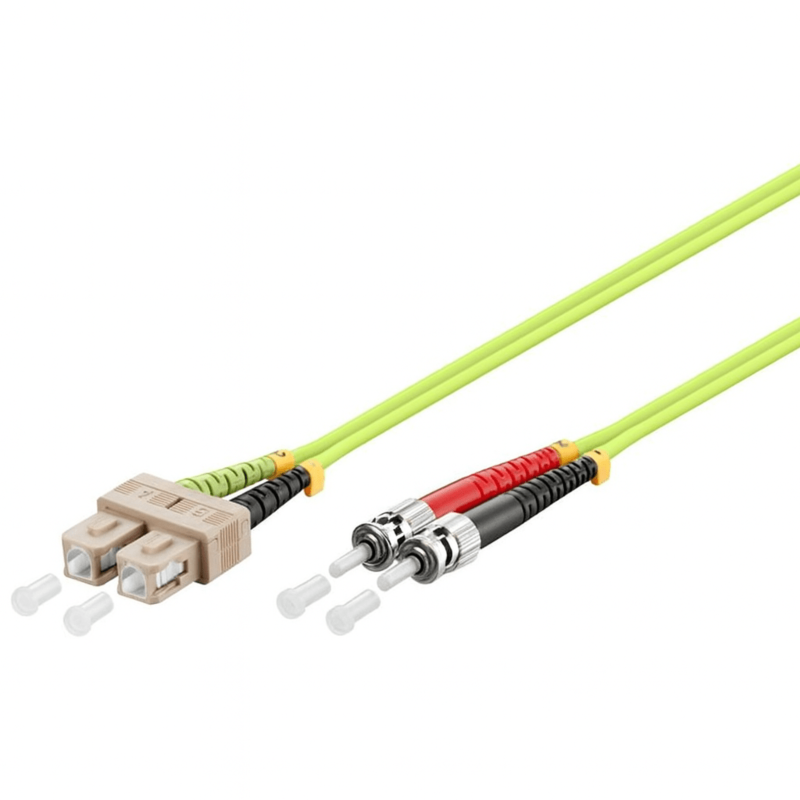 Glasfaserkabel SC-ST OM5 Duplex Patchkabel –1,5 Meter