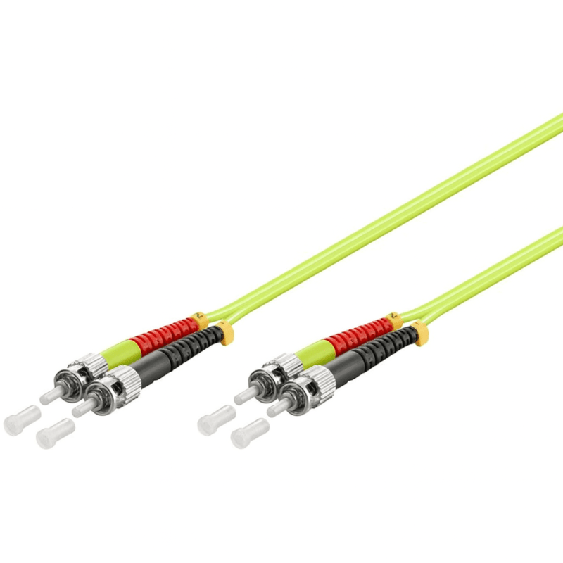Glasfaserkabel ST-ST OM5 Duplex Patchkabel – 10 Meter