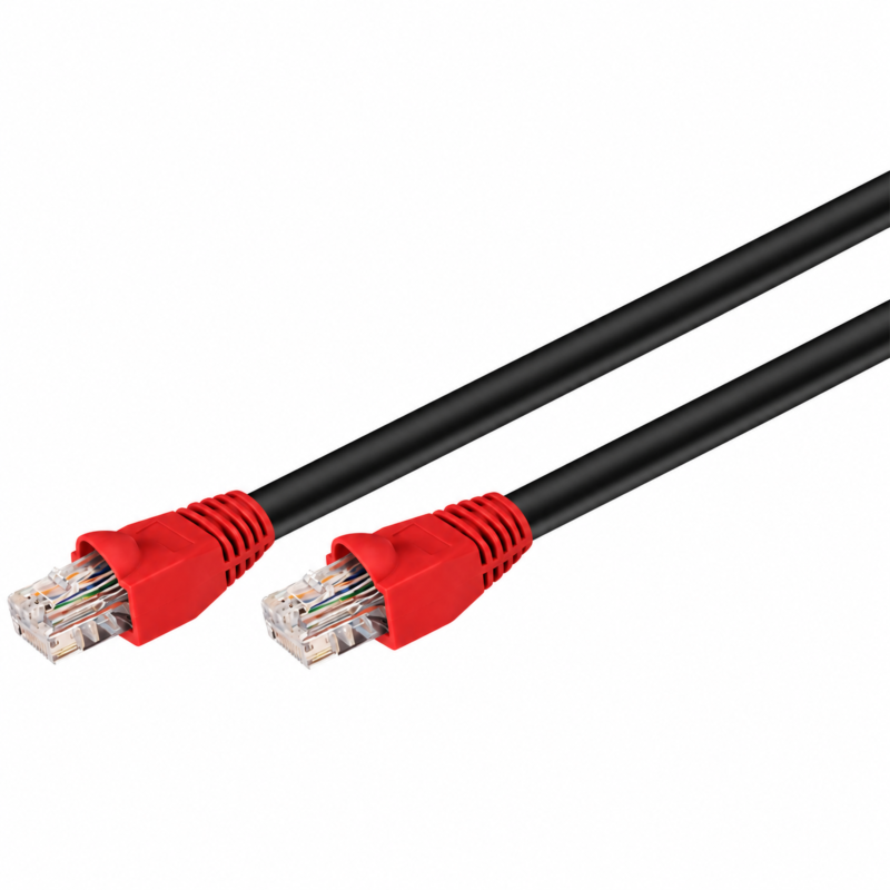 DANICOM CAT6a UTP 75m Außenkabel – 100 % Kupfer