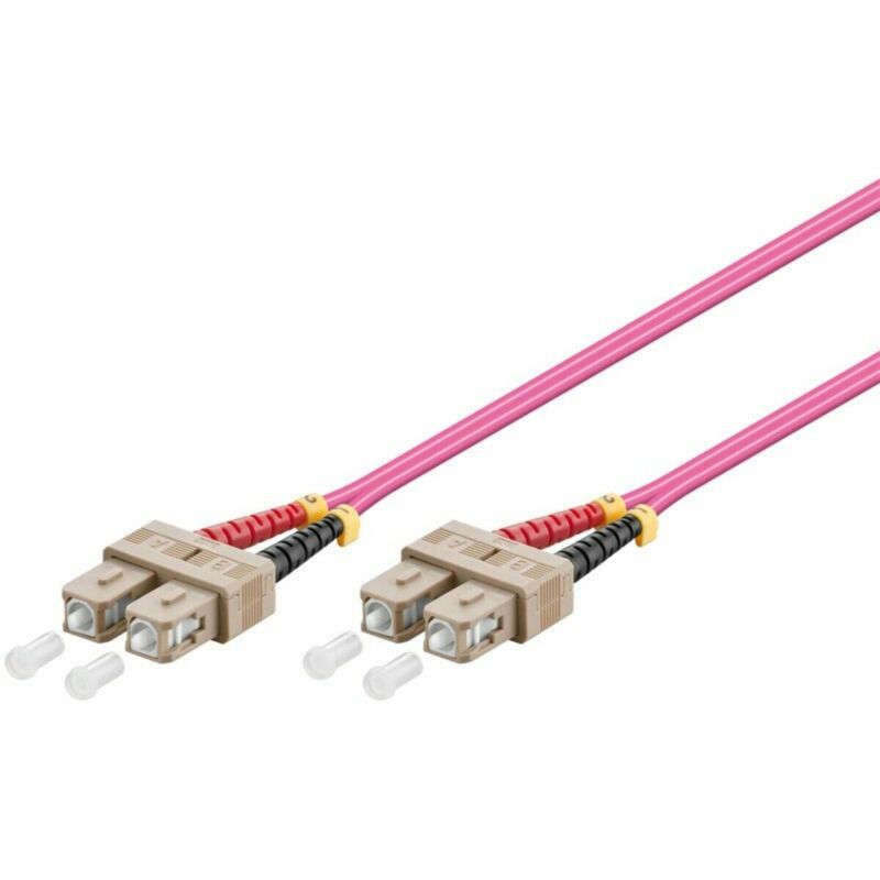 Glasfaserkabel SC-SC OM4 Duplex Patchkabel – 0.5 Meter