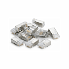 DANICOM SFTP RJ45 CAT6a Netzwerkstecker - für flexible Kabel - 10 Stück