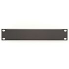 10” Blindabdeckung , 1 HE, Schwarz
