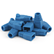 DANICOM RJ45 Kabeltülle Blau Groß - 10 Stück